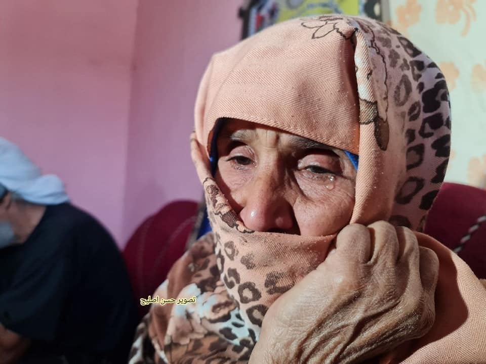 حزن والدى الأسير الشـהــيد 