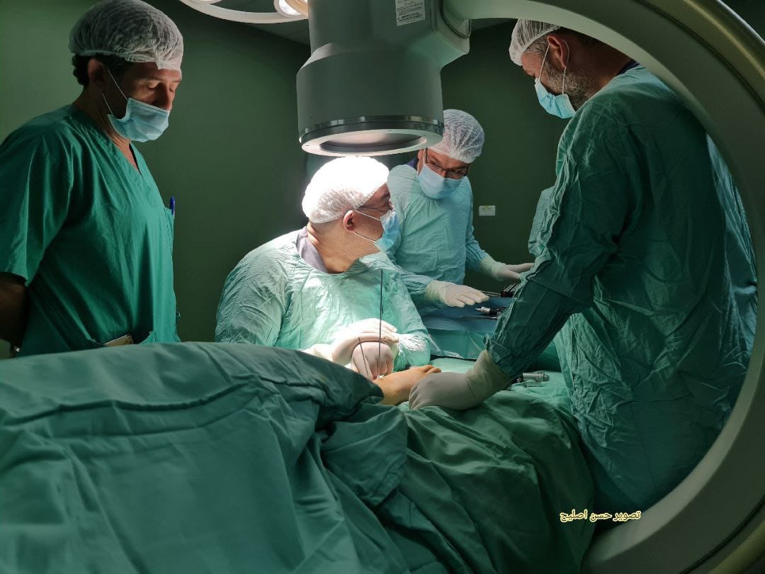 الوفد الطبي المصري يجري عمليات في قطاع غزة