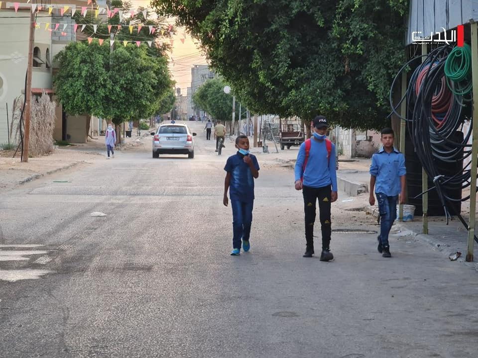 بدء العام الدراسي الجديد بفلسطين