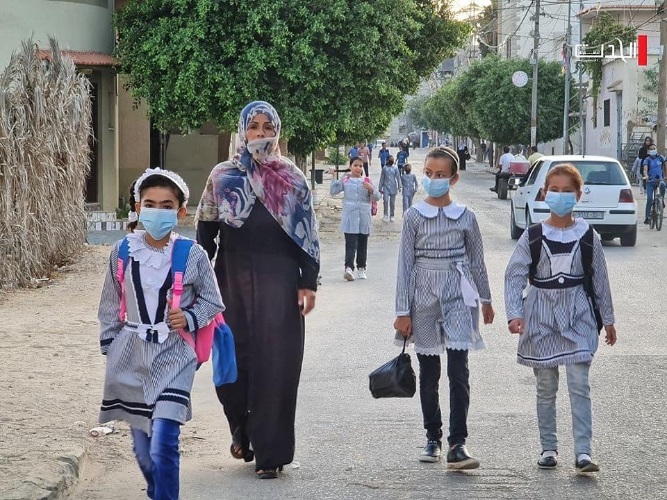بدء العام الدراسي الجديد بفلسطين