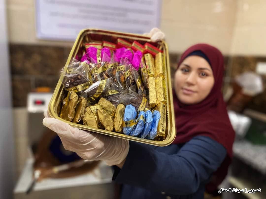 اسراء السعودي تفتتح مشروع أون لاين لصناعة الشوكلاتة 