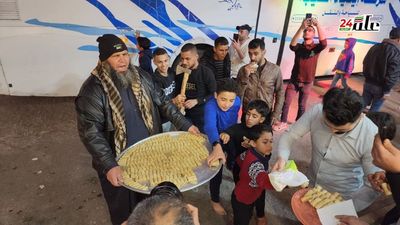 فرحة الفلسطينيين بالعلقم