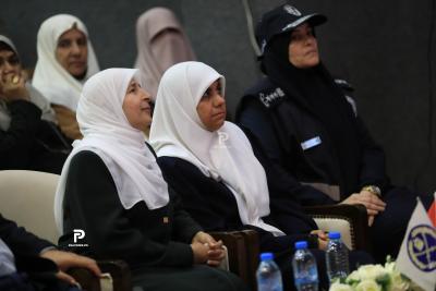 إدارة الشرطة النسائية بغزة تنظم فعاليات احتفال الثامن من آذار 