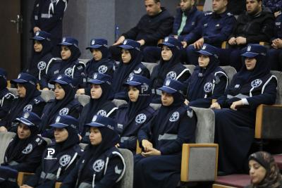 إدارة الشرطة النسائية بغزة تنظم فعاليات احتفال الثامن من آذار 