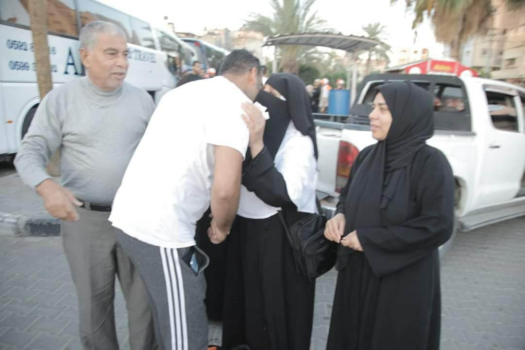 وداع حجاج بيت الله الحرام من قطاع غزة 