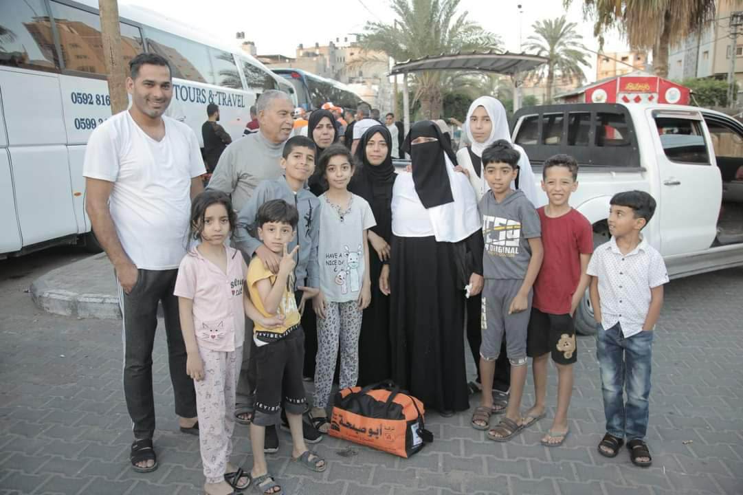وداع حجاج بيت الله الحرام من قطاع غزة 