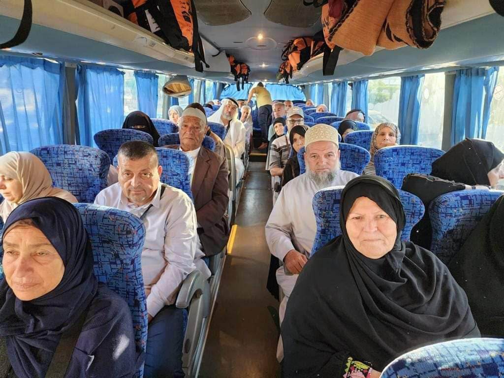 وداع حجاج بيت الله الحرام من قطاع غزة 